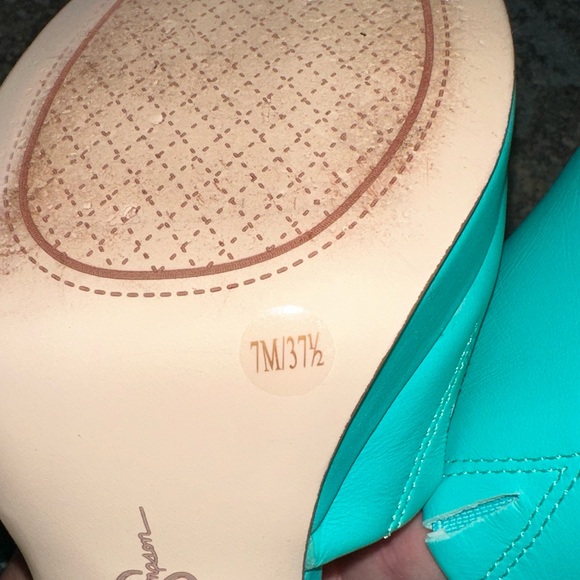 🩵Teal Jessica Simpson Heels🩵 - Picture 8 of 8